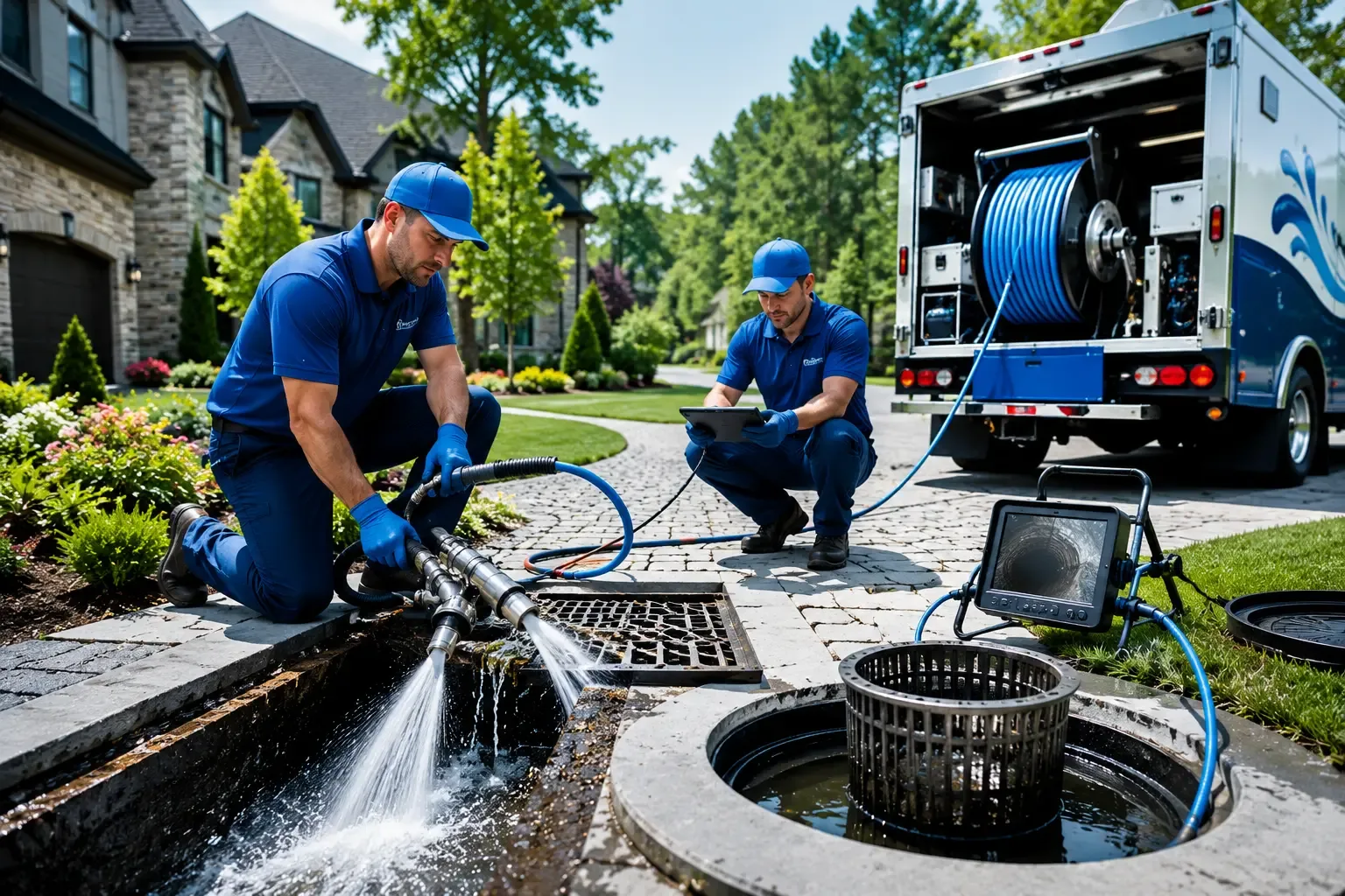 Local outdoor drain cleaning professionals in Grahn, KY